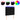 Tăblie de pat cu LED, negru, 100x5x118/128 cm, catifea