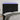 Tăblie de pat cu LED, negru, 144x5x118/128 cm, catifea
