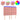 Tăblie de pat cu LED, roz, 144x5x118/128 cm, catifea