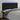 Tăblie de pat cu LED, negru, 160x5x118/128 cm, catifea