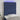 Tăblie de pat cu LED, albastru, 80x7x118/128 cm, textil