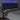 Tăblie de pat cu LED, albastru, 200x7x118/128 cm, textil