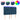 Tăblie de pat cu LED, albastru închis, 160x7x118/128cm, catifea