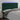 Tăblie de pat cu LED, verde închis, 180x7x118/128 cm, catifea