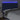 Tăblie de pat cu LED, albastru, 160x5x118/128 cm, textil