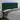 Tăblie de pat cu LED, verde închis, 160x5x118/128 cm, catifea