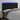 Tăblie de pat cu LED, negru, 183x16x118/128 cm, catifea