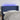 Tăblie de pat cu LED, albastru, 103x16x78/88 cm, textil