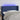 Tăblie de pat cu LED, albastru, 83x16x78/88 cm, textil