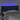 Tăblie de pat cu LED, albastru, 103x16x78/88 cm, textil