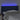 Tăblie de pat cu LED, albastru, 83x16x78/88 cm, textil