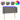 Tăblie de pat cu LED, gri închis, 83x16x78/88 cm, textil