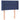 Tăblie de pat cu LED, albastru, 83x16x78/88 cm, textil
