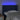 Tăblie de pat cu LED, albastru, 83x16x78/88 cm, textil