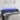 Tăblie de pat cu LED, albastru, 163x16x78/88 cm, textil
