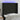 Tăblie de pat cu LED, negru, 93x16x118/128 cm, textil