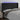 Tăblie de pat cu LED, negru, 163x16x118/128 cm, catifea