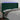 Tăblie de pat cu LED, verde închis, 203x16x118/128 cm, catifea