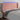 Tăblie de pat cu LED, roz, 203x16x118/128 cm, catifea