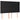 Tăblie de pat cu LED, negru, 147x16x118/128 cm, piele ecologică