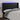 Tăblie de pat cu LED, negru, 183x16x118/128 cm, piele ecologică