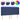Tăblie de pat cu LED, albastru, 203x16x118/128 cm, textil