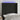 Tăblie de pat cu LED, negru, 83x16x118/128 cm, catifea