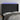 Tăblie de pat cu LED, negru, 147x16x118/128 cm, catifea