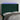 Tăblie de pat cu LED, verde închis, 147x16x118/128 cm, catifea