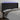 Tăblie de pat cu LED, negru, 163x16x118/128 cm, catifea