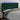 Tăblie de pat cu LED, verde închis, 163x16x118/128 cm, catifea