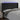 Tăblie de pat cu LED, negru, 183x16x118/128 cm, catifea