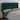 Tăblie de pat cu LED, verde închis, 183x16x118/128 cm, catifea