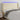 Tăblie de pat cu LED, crem, 203x16x118/128 cm, piele ecologică