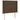 Tăblie de pat cu LED, maro închis, 83x16x118/128 cm, textil