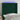 Tăblie de pat cu LED, verde închis, 103x16x118/128 cm, catifea