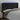 Tăblie de pat cu LED, negru, 183x16x118/128 cm, catifea