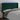 Tăblie de pat cu LED, verde închis, 183x16x118/128 cm, catifea