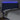 Tăblie de pat cu LED, albastru, 183x16x118/128 cm, textil