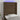 Tăblie de pat cu LED, maro închis, 83x16x118/128 cm, textil