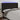 Tăblie de pat cu LED, negru, 183x16x118/128 cm, textil