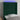 Tăblie de pat cu LED, verde închis, 83x16x118/128 cm, catifea