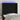 Tăblie de pat cu LED, negru, 93x16x118/128 cm, catifea