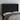 Tăblie de pat cu LED, negru, 147x16x118/128 cm, catifea