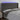 Tăblie de pat cu LED, gri închis, 183x16x118/128 cm, catifea