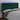 Tăblie de pat cu LED, verde închis, 183x16x118/128 cm, catifea