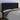 Tăblie de pat cu LED, negru, 203x16x118/128 cm, catifea