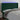 Tăblie de pat cu LED, verde închis, 183x16x118/128 cm, catifea