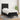 Pat box spring cu saltea, negru, 90x200 cm, textil