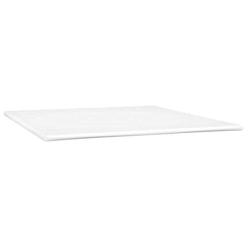 Pat box spring cu saltea, maro închis, 160x200 cm, textil